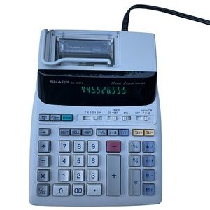 Sharp EL-1801V Printing Calculator